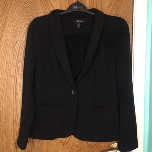Style&co Black Cotton Blazer (new with tags)